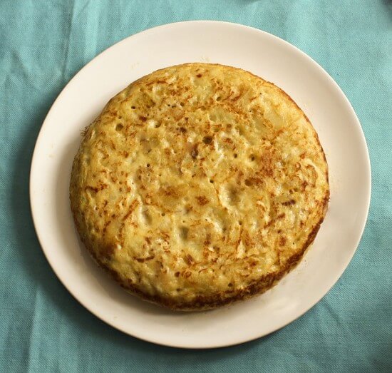 omlet żółty
